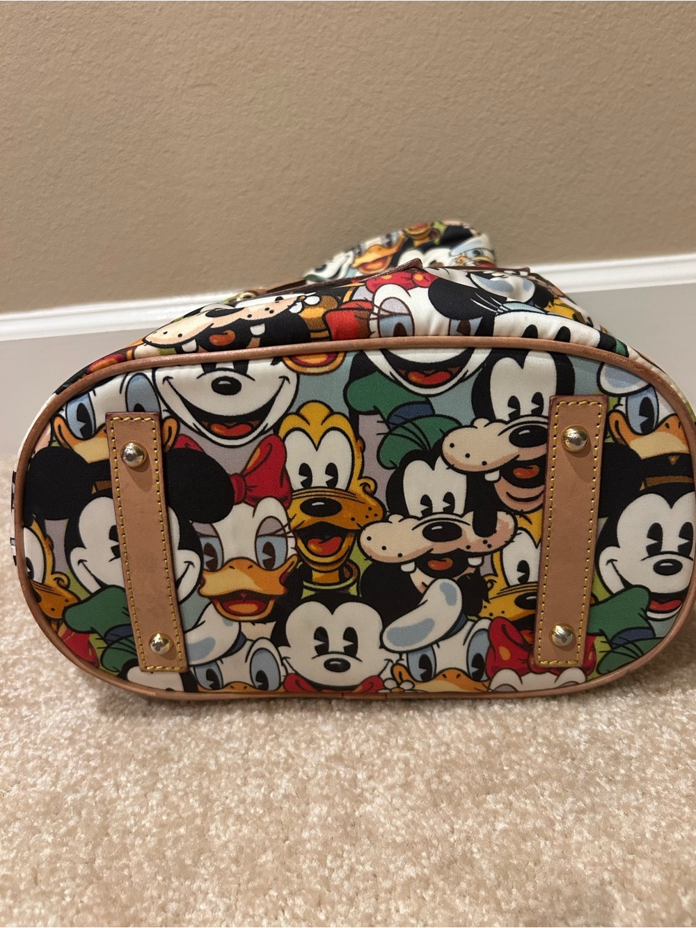Dooney & Bourke Multicolor Disney Character Drawstring Backpack - Picture 5 of 8